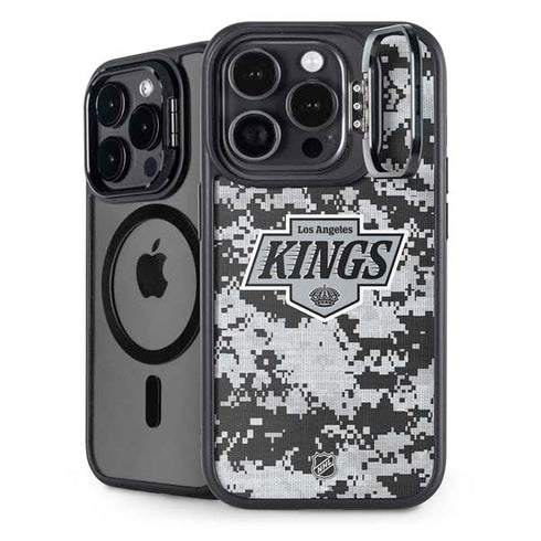 NHL Los Angeles Kings Camo iPhone 14 Pro Kickstand Case